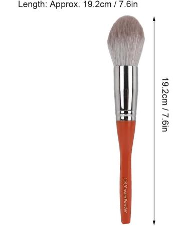 Verdant Touch Makeup Brush Professional Makeup Powder Brush Soft Hair Blusher Brush for Loose Powder Cosmetic Tool Auburn Color - Buy Online on GoSupps.com