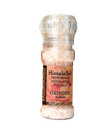 HimalaSalt Primordial Himalayan Sea Salt, PET Grinder, 4-Ounces (Pack of 6) PET Grinder 6 Count