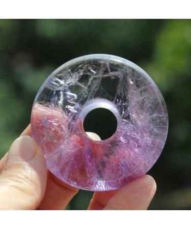 5216mm Amethyst Quartz Natural Crystal Circle Carved74g ningxiao - Buy Online on GoSupps.com