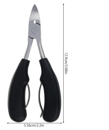 Eummy Toenails Trimmer Toenail Clippers for Ingrown or Thick Nails Cuticle Nipper Trimmer Toenail Nipper for Seniors with Protective Cover Stainless Steel Nail Scissors for Ingrown Hard Toe Nail Finge - Buy Online on GoSupps.com