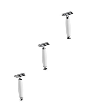 minkissy 3pcs Razor Manual Knife Double Sided Double Edged