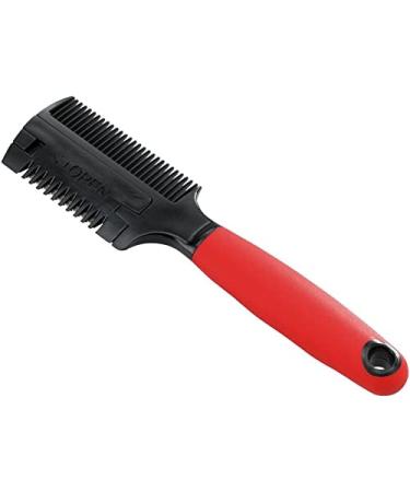 Ferplast double comb with razor blade for dogs GRO 5991 thinning comb 18.3 x 4.5 x 1.8 cm - Buy Online on GoSupps.com