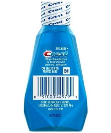 Crest Pro-Health Clean Mint Mouthwash Travel Size (1.2 oz) - Multi-Protection Pack of 12 - International Shipping Available - Buy Online on GoSupps.com