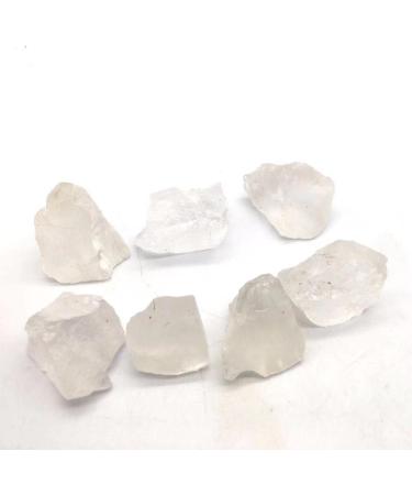 Natural Crystals and Stones 3pc Natrual Clear Quartz Crystal Raw Rock Polishing Stone for Reiki for Decoration kaixun - Buy Online on GoSupps.com