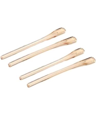 Deebow Glasses Spare Bar - 2 Pairs Beige Transparent End Tips & Iron Replacement for Thin Metal Frames | International Shipping Available - Buy Online on GoSupps.com