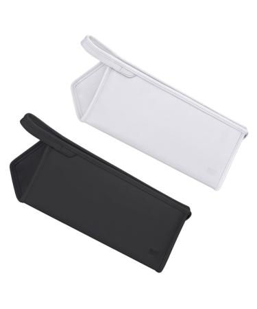 NOLITOY 2pcs Hair Dryer Storage Bag Hair Straightener Hair Dryer Curler Storage Bag for Travel Accessories