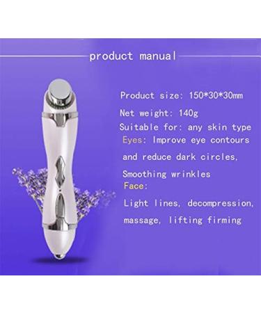 SHXP Eye Massager Reduce Dark Circles Stimulate Circulation Warm Sound Vibration Relax and Relieve Feeling of Fatigue Improve Skin Firmness. - Buy Online on GoSupps.com