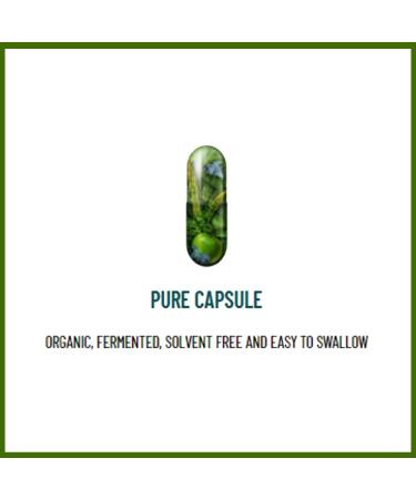 Living Nutrition Organic Your Flora Tranquil (60 Caps) with Chamomile & Fennel Seed - Natural Bloating Support - Buy Online on GoSupps.com