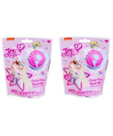 Jojo Siwa - Color Twist Cotton Candy Scented Bath Bombs