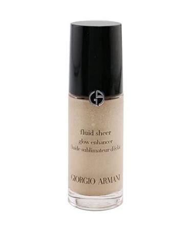 Fluid Sheer Glow Enhancer - 02 Champagne by Giorgio Armani for Women - 0.6 oz Makeup