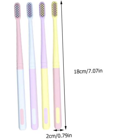 JECOMPRIS 8S Ice Cream Toothbrush Set - Small Head Brightening Rubber Household & Kids Toothbrush - Perfect for Adults & Children - Buy Online on GoSupps.com