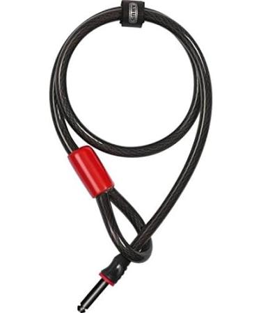 Abus Frame Lock Cable Adaptor - 12mm Thick Steel Cable 100cm Length | Secure Bicycle Lock Black - Buy Online on GoSupps.com