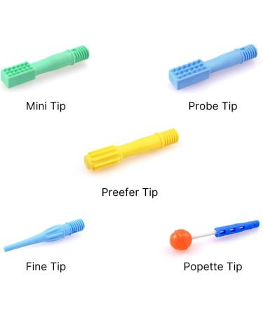 ARK Z-Vibe Vibrator Basic Set | 5 Attachments & Care Instructions | Oral Stimulator for Sensory & Language Support (Lavender) - Buy Online on GoSupps.com