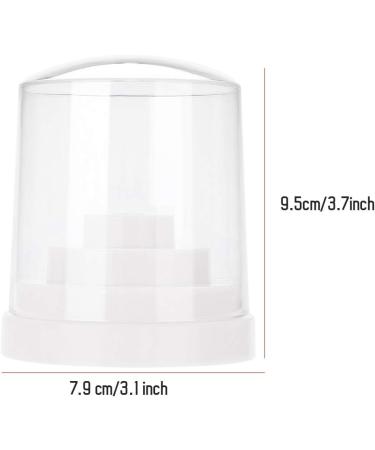Nail Drill Bit Holder Organizer Nail Drill Display Storage Box with 48 Holes Nail Drill Stand Holder for Manicure Grinding Head (White) - Buy Online on GoSupps.com