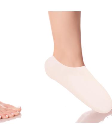 Baluue 1 Set Moisturizing Glove Socks Set Gel Spa Moisturizing Sock Silicone Gel Heel Socks for Dry Cracked Skin - Buy Online on GoSupps.com
