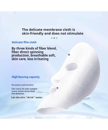 NYSRXDA VOOLGA Facial Mask B5 Soothing Repair Patch Moisturizing Nourishing Soothing Suitable for Sensitive Skin Moisturizing Hydrogel Mask for Night 26g x 5 Pieces B5 - Buy Online on GoSupps.com