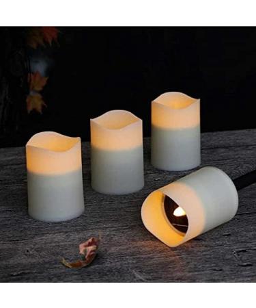 Solar Powered Candles Light Garden Courtyard Decoration Candle Light Outdoor Solar Light Christmas Halloween Holiday Home Decoration (Color : 3 pcs Yellow Light) (3 Pcs Yellow Light) - Buy Online on GoSupps.com