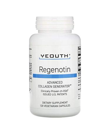Yeouth Regenotin Advanced Collagen Generator 120 Vegetarian Capsules