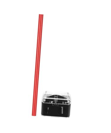 Healeved 1 Set Eyebrow Pencil Eyebrow Pen Tattoos Pen Brow Pencil Dark Brown Makeup Supplies Wood Red 1 count (Pack of 1) Red