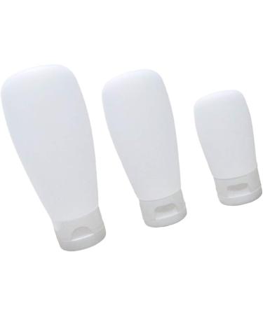 Shop Minkissy 3-Piece Silicone Travel Bottle Set | Empty Makeup & Cosmetic Atomizers | 30ml 60ml 100ml for Lotion Shampoo & Liquid Soap - Perfect for International Travel - Buy Online on GoSupps.com