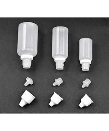 50 Pack 30ml Refillable White Plastic Eye Drop Bottles - Perfect for Essential Oils Cosmetics & Beauty - Portable with Screw Cap - Buy Online on GoSupps.com