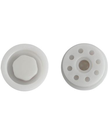 LQ Industrial Surfboard Air Vent White Plastic SUP Air Vent Plug Exhaust Valve for Surfing Board Stand-up Paddle Board