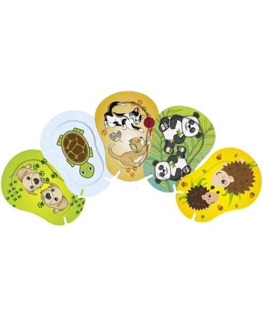 Buy Ortopad Bamboo Fun Pack Eye Patches - Junior Size (0-2 yrs) Hedgehog Pack | 50/Box | Eco-Friendly & Gentle on Skin - Buy Online on GoSupps.com