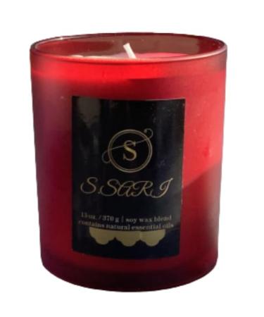 Soy Wax and Bee Wax Scented Candles Magnolia Pine Sweet Orange Sandalwood Musk 13 OZ for Relaxing Body and Mind Great Gift for Men and Women (Sweet Orange)