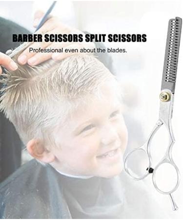 UKD 1 pcs Professional Hair Cutting Thinning Scissors Barber Shears Hairdressing Salon Hair Clipper Universal - Silver Tooth Type Scissors - Buy Online on GoSupps.com