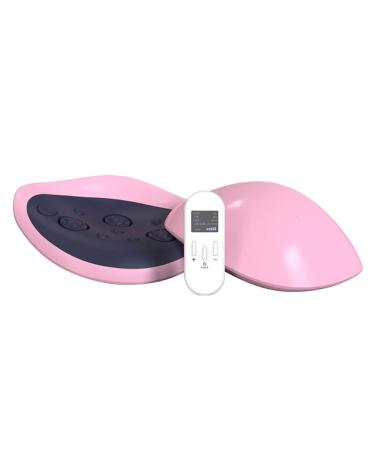 KTROK wireless breast massager portable electric bus lift enhanancer device with 4 modes and 5 intensity levels hot compress function and remote control for enlargement against sagging