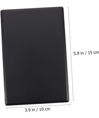 Housoutil Eyeshadow Metal Pans 4pcs Diy Eyeshadow Palette Packing Box Abs Eye Shadow Case 15x10x0.80cmx4pcs Blackx4pcs - Buy Online on GoSupps.com