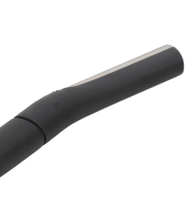 Metal Eye Brewing Trimmer - Stainless Steel Manual Eyebrow & Facial Hair Remover | Unisex Multi-Purpose Tool with 6 One-Way Blades - Buy Online on GoSupps.com