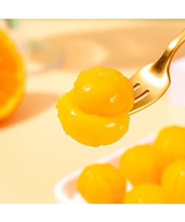 Peeling Fruit Juice Fudge Orange juice flavored candy fruit soft candy gummy candy healthy nutritious dessert wedding candies New Year Candy Chinese delicious snack gift pack (800g(About 86pieces)) - Buy Online on GoSupps.com