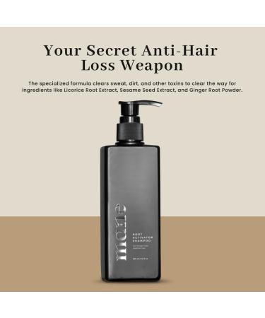 Buy Hair Growth Shampoo (250ML) for Men | Activates Follicles & Thicker Hair - Best Hair Loss Shampoo for Fuller Results - Buy Online on GoSupps.com