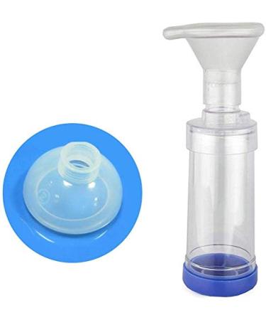 Aerosol Chamber Inhaler Spacer for Dogs C with 2 High-Quaility Silicone Masks - Helps Dogs with Breathing & Delivering Medication Fits