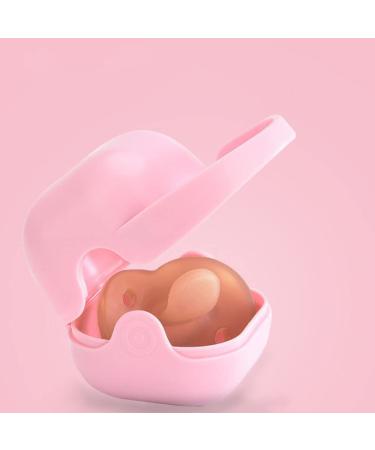 Toddmomy 2 STK Baby Food Pacifier Holder Case | Portable Pacifier Storage & Travel Cover | Protective PP Pacifier Etui - Buy Online on GoSupps.com