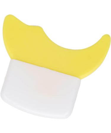 Half Moon Shape Silicone Aid Multifunctional Short Handle Silicone Winged Tip for Makeup Cosmetic - Buy Online on GoSupps.com