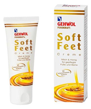 Buy 4x GEHWOL FUSSKRAFT Soft Feet Cream - Milk & Honey 125ml (Pack of 4) | International Shipping Available - Buy Online on GoSupps.com