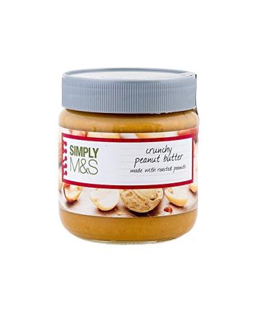 Marks & Spencer Marks & Spencer Crunchy Peanut Butter (Grilled Peanuts Base) 340g (Pack of 2)