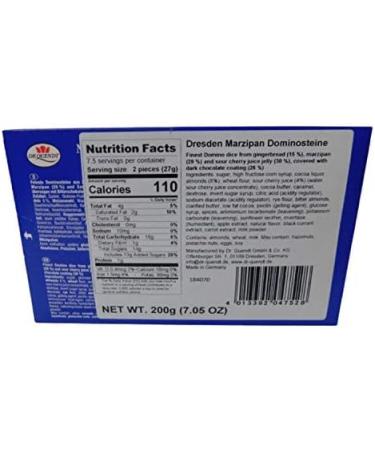 Dresden Marzipan Dominoes - Exclusive 7.05 oz Pack | Premium International Shipping - Buy Online on GoSupps.com