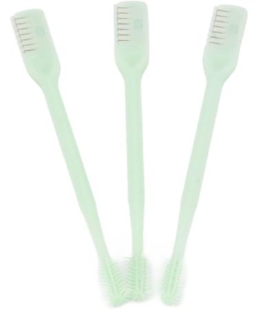 ZJchao Manual Nose Hair Trimmer - 360 Rotation Double Heads Deep Cleansing - Mint Green - 3pcs - International Shipping Available - Buy Online on GoSupps.com