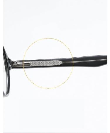Qinzhenz Clearly Reading Glasses - Designer Computer Readers Anti-Blue Light Unisex +0.00 (C1) | Shop Internationally - Buy Online on GoSupps.com