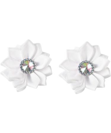 Alipis 3pcs 1 20pcs Satin Headband Ornament Headband Headbands Cloth Bloom Accessories Clothing Receptacle Whitex3pcs Size 1x3pcs - Buy Online on GoSupps.com