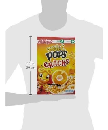 Kellogg's Honey Pops Cracks Cereal 400g - Pack of 3 - Buy Online on GoSupps.com