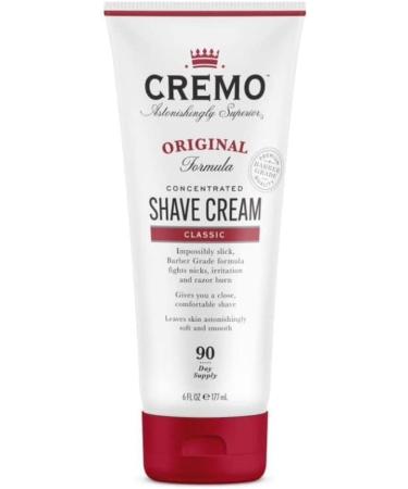 CREMO Barber Grade Razor for Men - Extra Refill Blade & Original Shaving Foam (177ml) | Reduce Irritation Premium Shaving Set - Buy Online on GoSupps.com