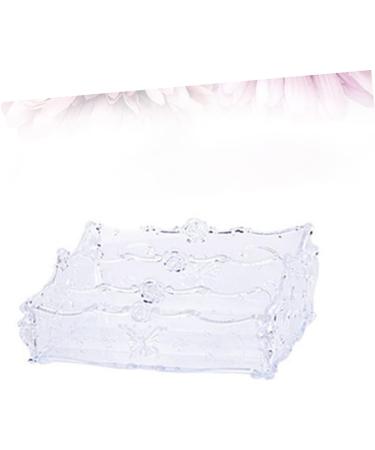 Zerodeko Box Clear Makeup Organizer Eyeshadow Organizer Cosmetics Organizer Jewelry Makeup Stand 25.5*17cm Picture 1 - Buy Online on GoSupps.com