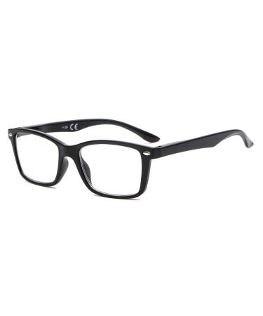 Suertree Reading Glasses Spring Hinge Visual Aid Eyewear Glasses Reading Aid for Women Men 3.0X BM151 3.0x Diopters 1pc Bm151