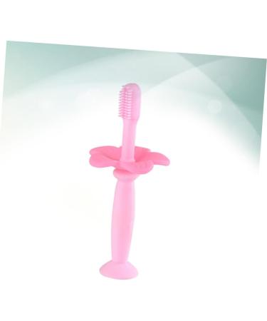 Minkissy 2-Piece Infant & Toddler Bristle Toothbrush Set - Soft Safe Oral Care for Kids - Pink Children s Toothbrushes - Buy Online on GoSupps.com