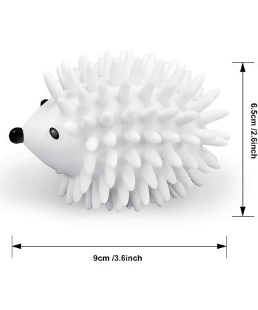 2 Pieces Dryer Balls Whit Plastic Hedgehog Reusable Laundry Ball Household Washing Machine Hedgehog Hedgehog-Shaped PVC Laundry Cleaning Balls for Washing Machine Home School - Buy Online on GoSupps.com