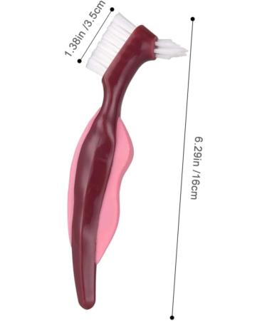 Frcolor 3-Piece Double-Headed False Toothbrush Set - Prosthesis Cleaning Brush for Ultimate Dental Care - Buy Online on GoSupps.com